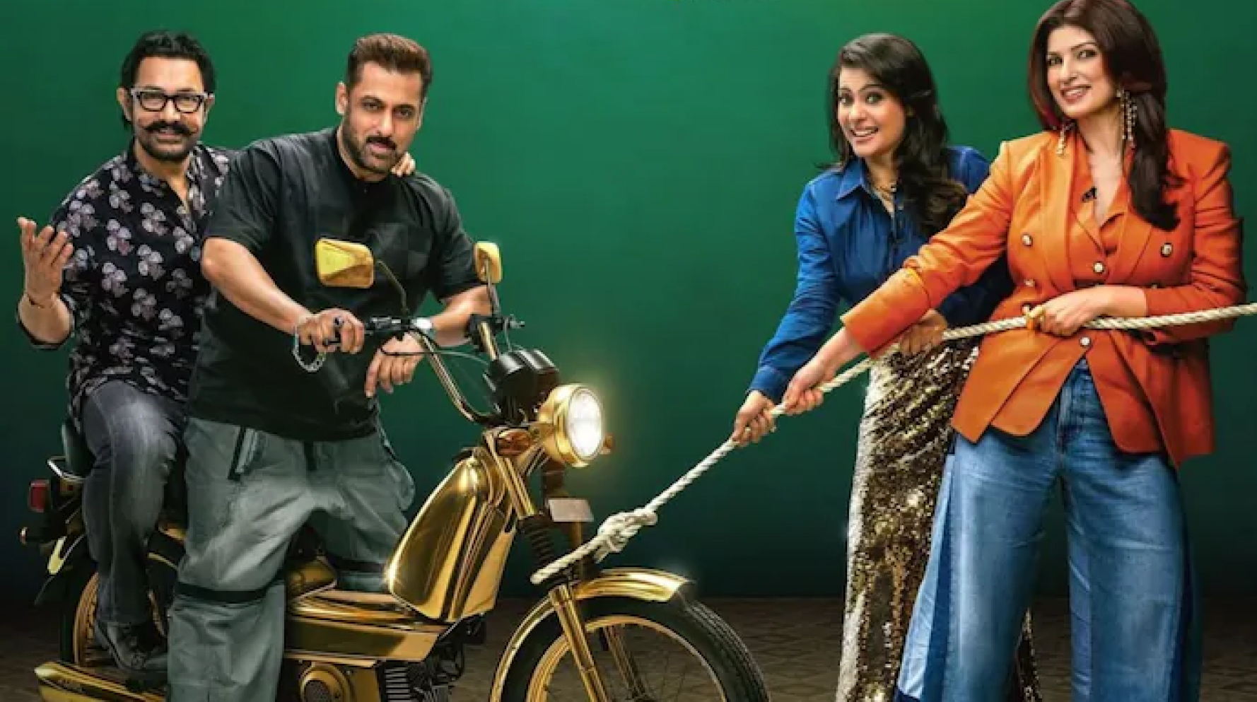 Too Much Show of Kajol & Twinkle with Salman Khan and Aamir Khan